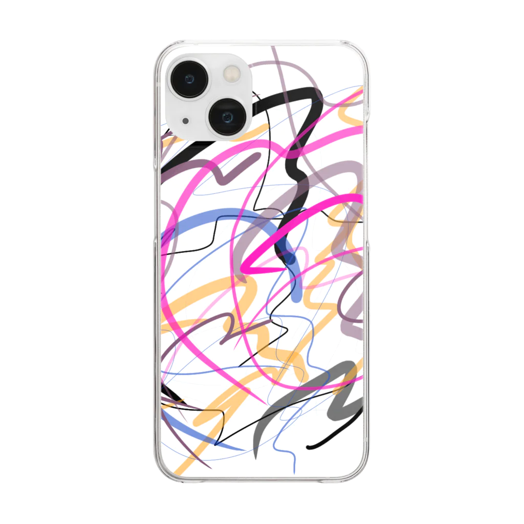 dasakuya3のRAKUGAKI Clear Smartphone Case