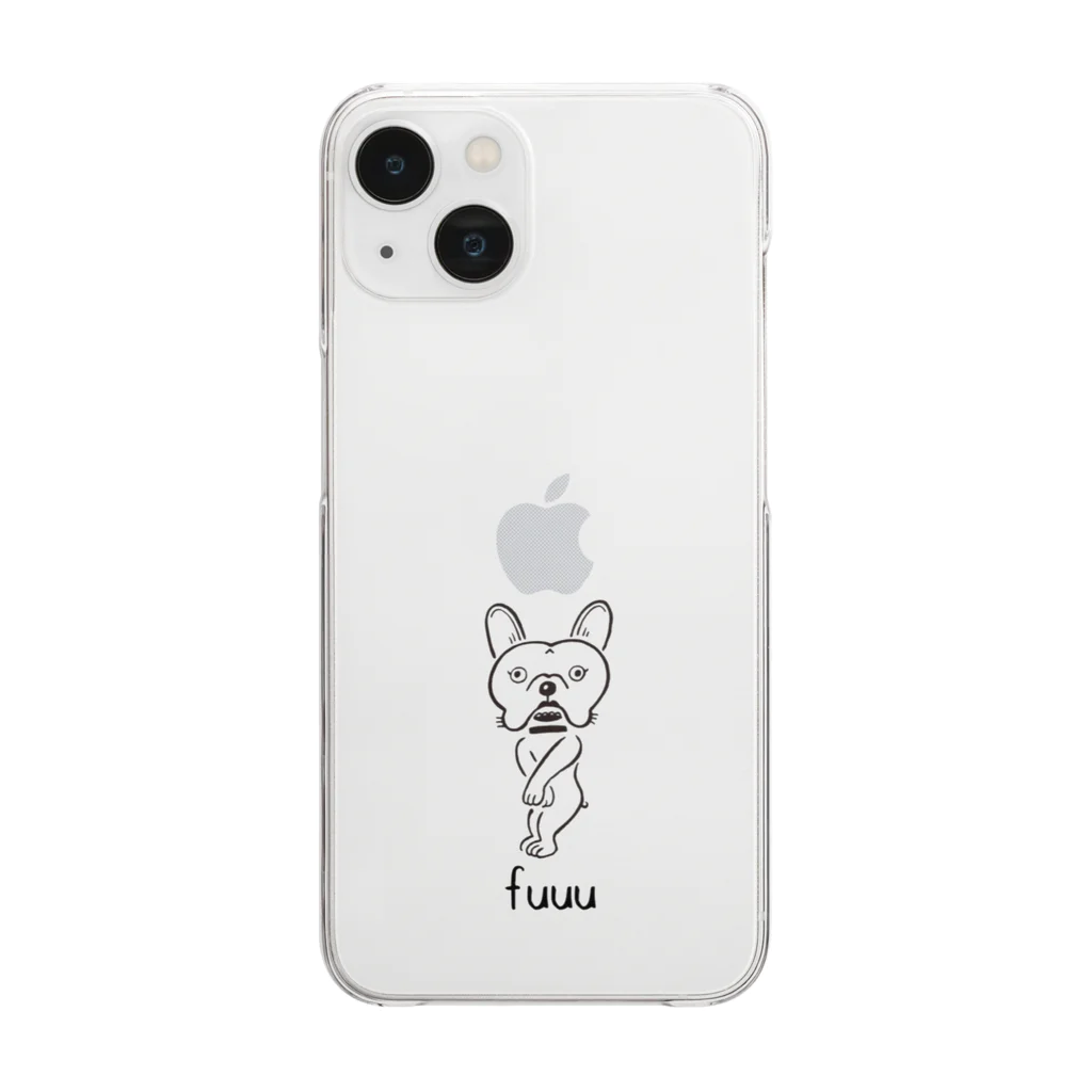 オフジ  美容室&cafeのfuuu  Clear Smartphone Case