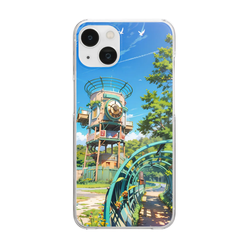 ai777の夏の風景2 Clear Smartphone Case