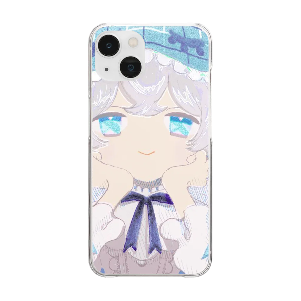 猫田ぬぬ😻@17Vライバー（？）の猫田ぬぬのグッズです Clear Smartphone Case