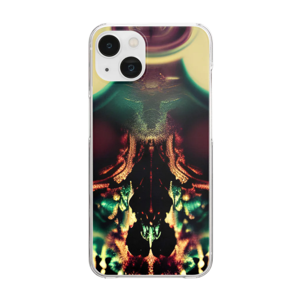 Psychedelicismの生存者 Clear Smartphone Case