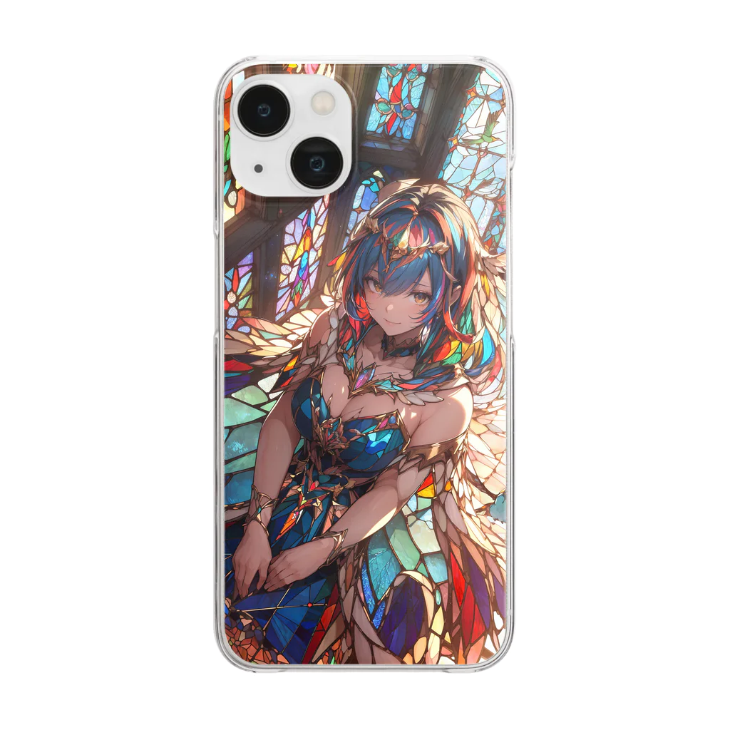 みあ@AIイラストのMia_Fairy Clear Smartphone Case