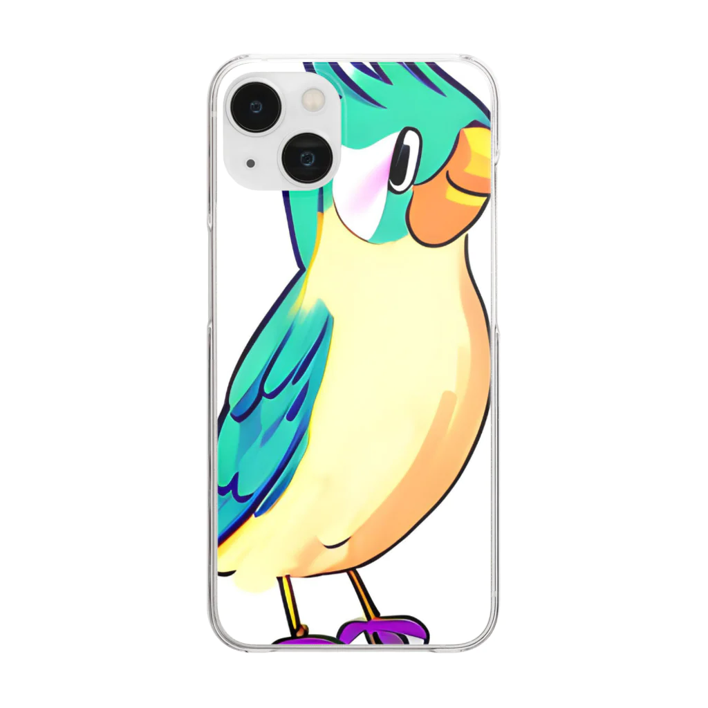 Kuronicoのbird Clear Smartphone Case