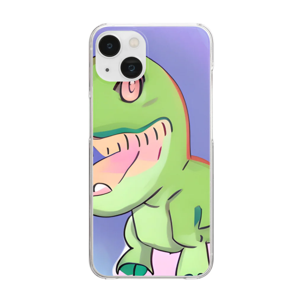 ふぁんたじあのてぃらのん Clear Smartphone Case