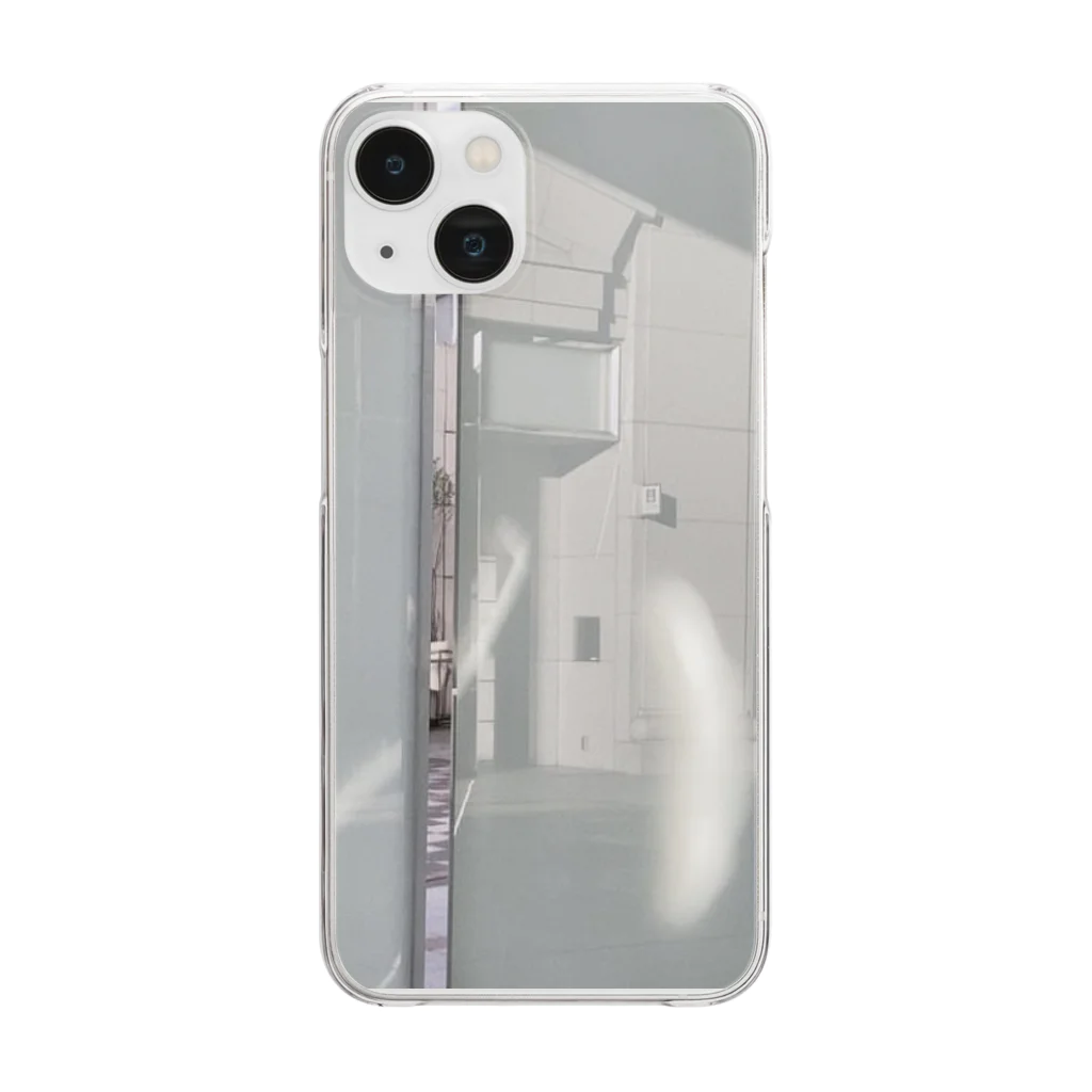 jiaozidengの散歩中1 Clear Smartphone Case