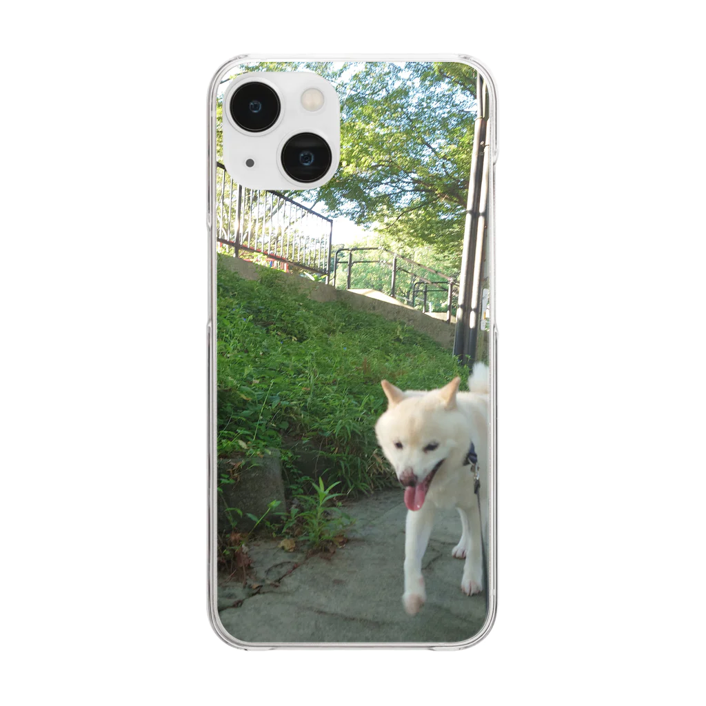 柴犬ラルフの柴犬ラルフ Clear Smartphone Case