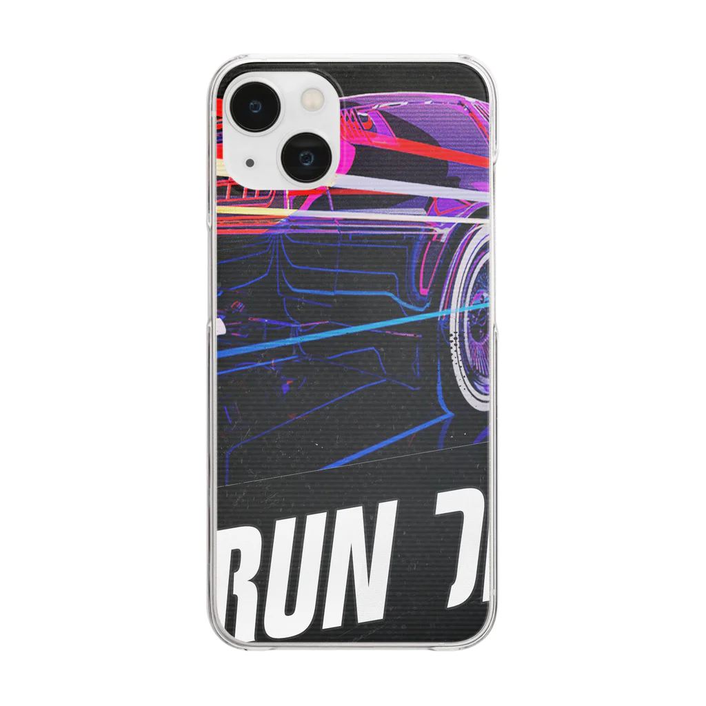 Smooth2000のOUTRUN DRIVE Clear Smartphone Case