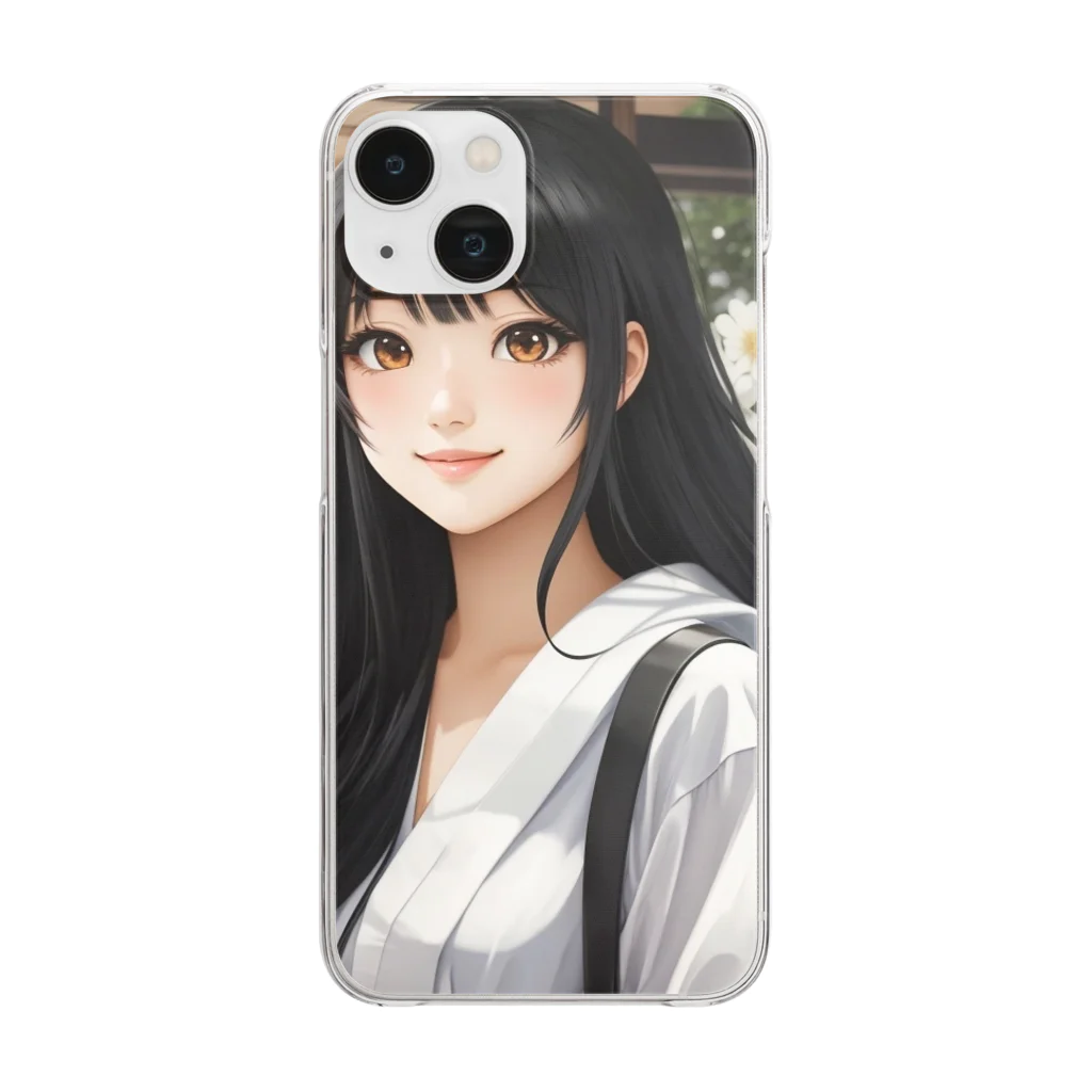 Japanese_IllustのAIChan Clear Smartphone Case