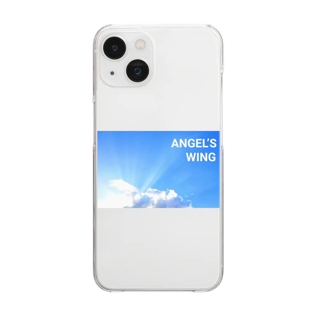 kazu_gの天使の羽！ ANGEL’S  WING Clear Smartphone Case