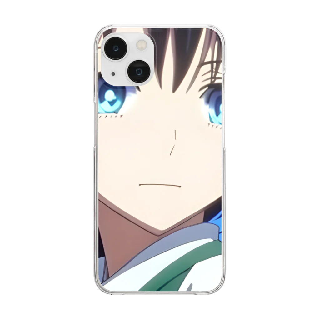 the blue seasonの鈴木 優香 Clear Smartphone Case