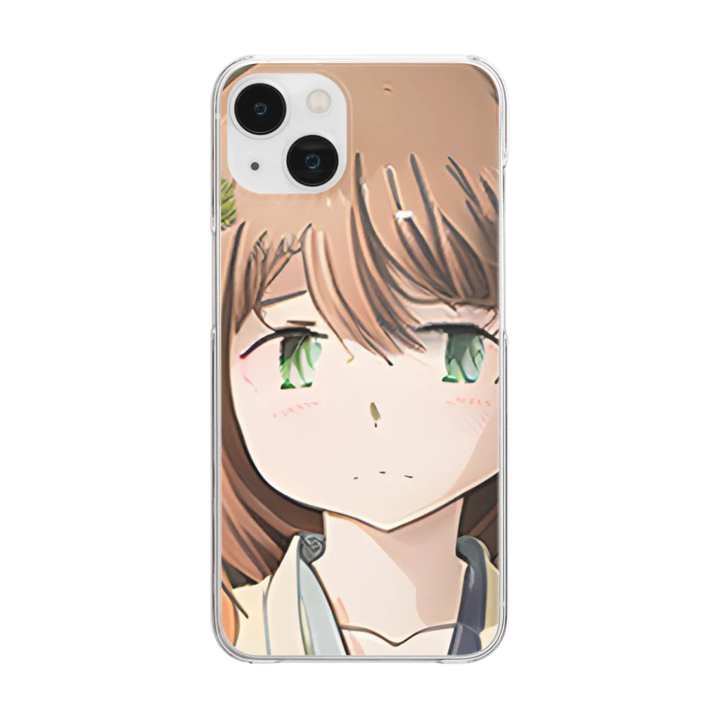 wonderの巫女 Clear Smartphone Case