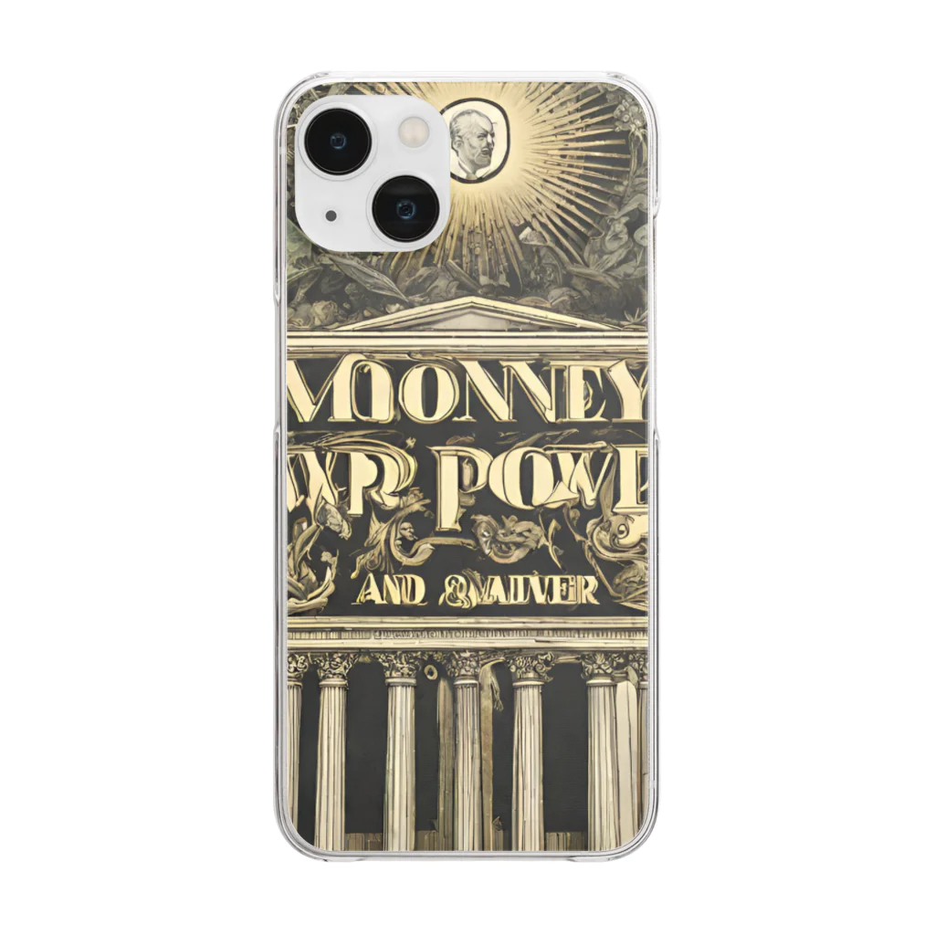 Mr.DOOMの金と強欲 Clear Smartphone Case