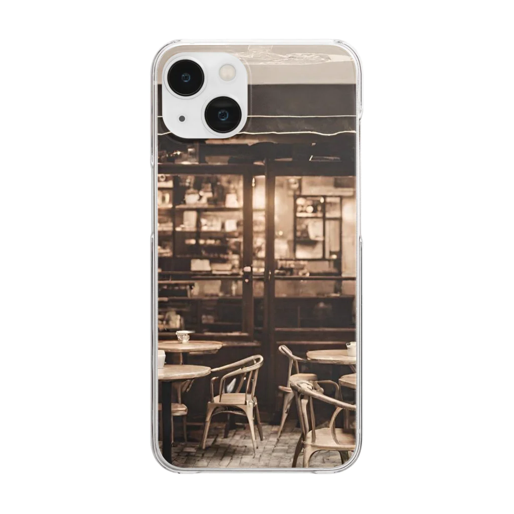 Suzuran_ranのカフェ Clear Smartphone Case