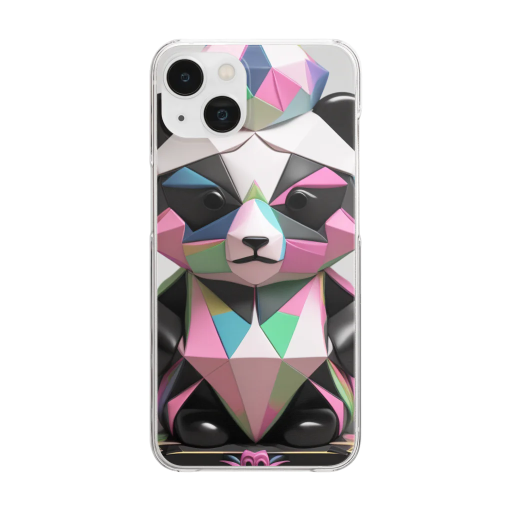 pandaのcrystalpanda Clear Smartphone Case