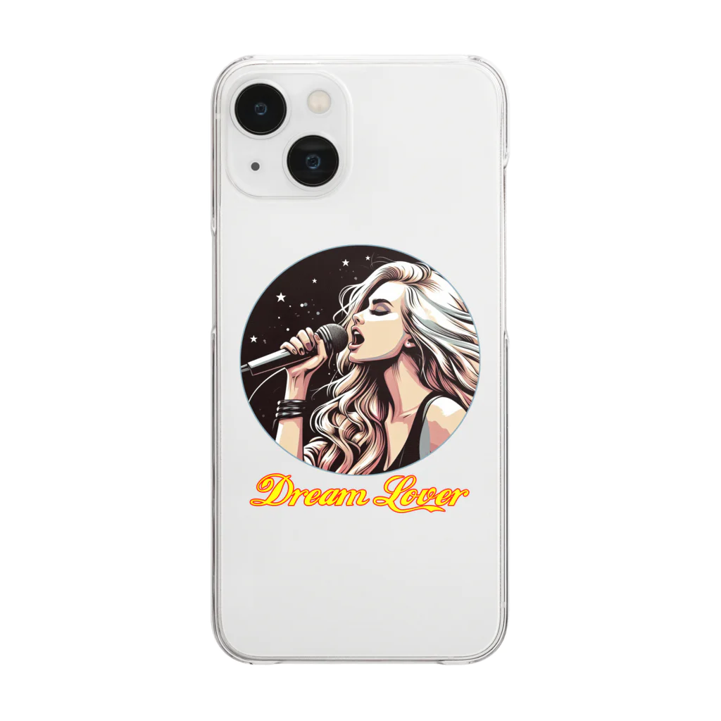 islandmoon13の美しきROCK STAR Clear Smartphone Case