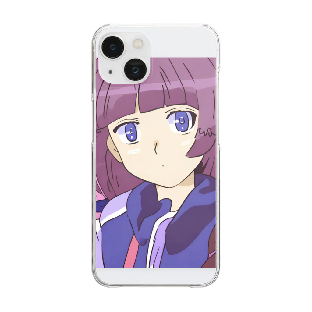 LanLaluの昭和 Clear Smartphone Case