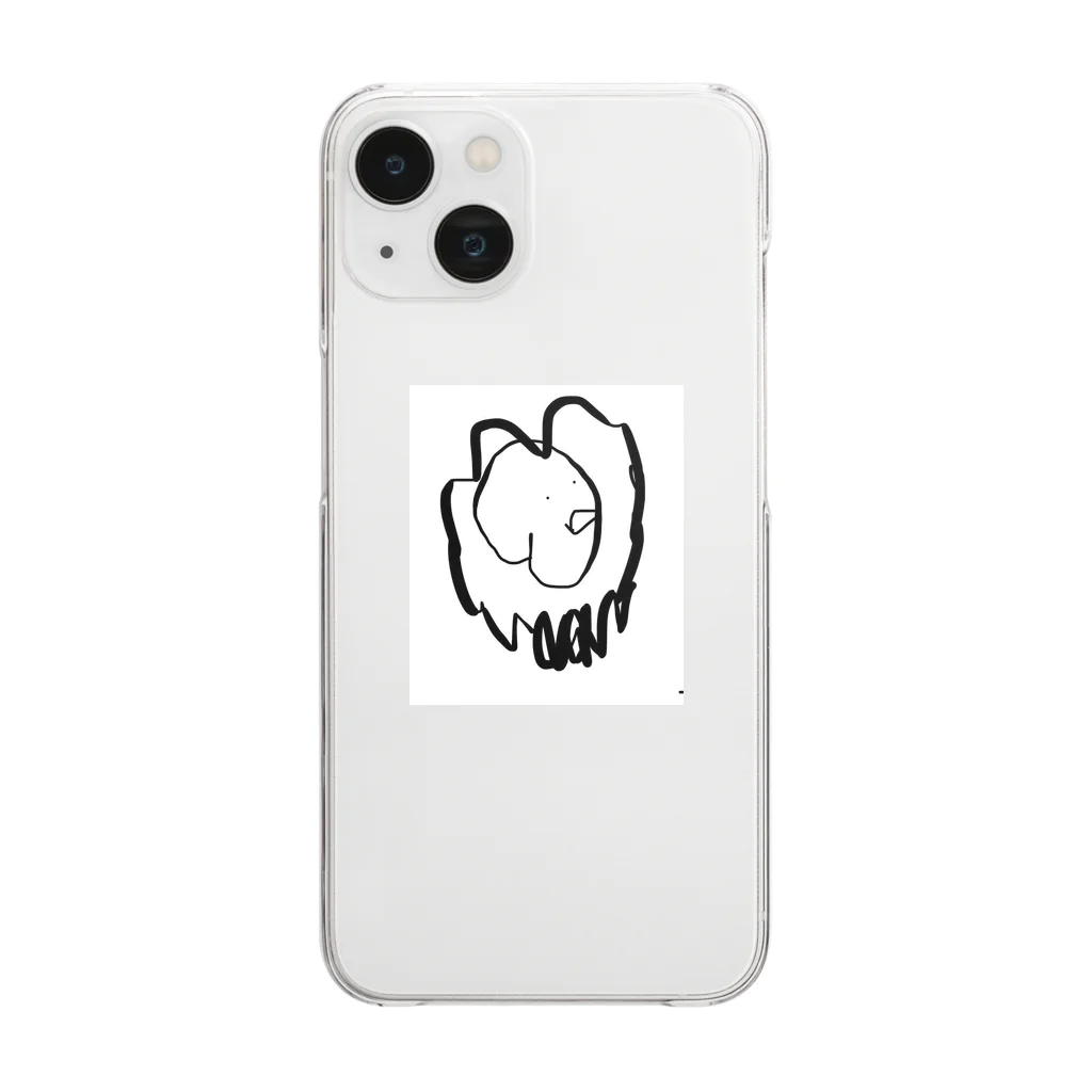 Lion artのライアン Clear Smartphone Case
