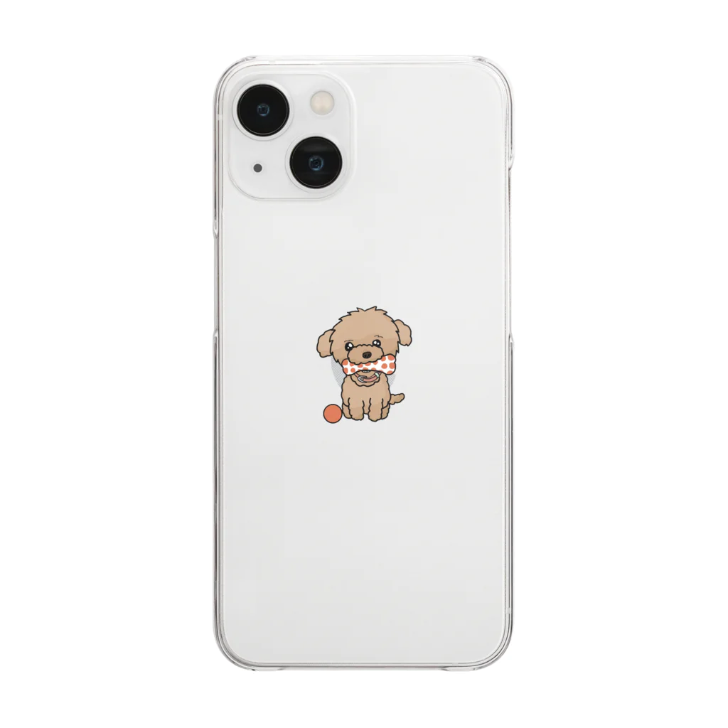 悟フィのベル Clear Smartphone Case