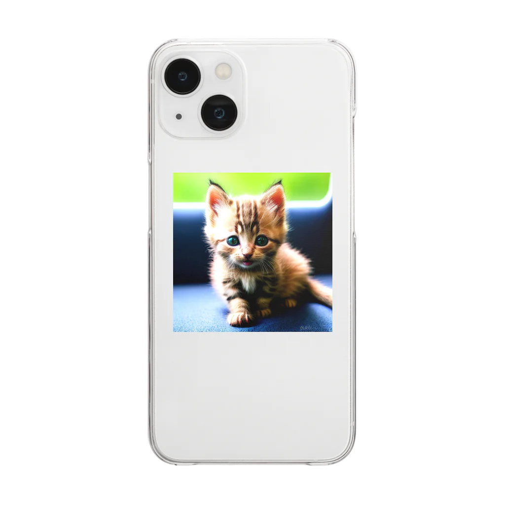 フリーダムの子猫 Clear Smartphone Case