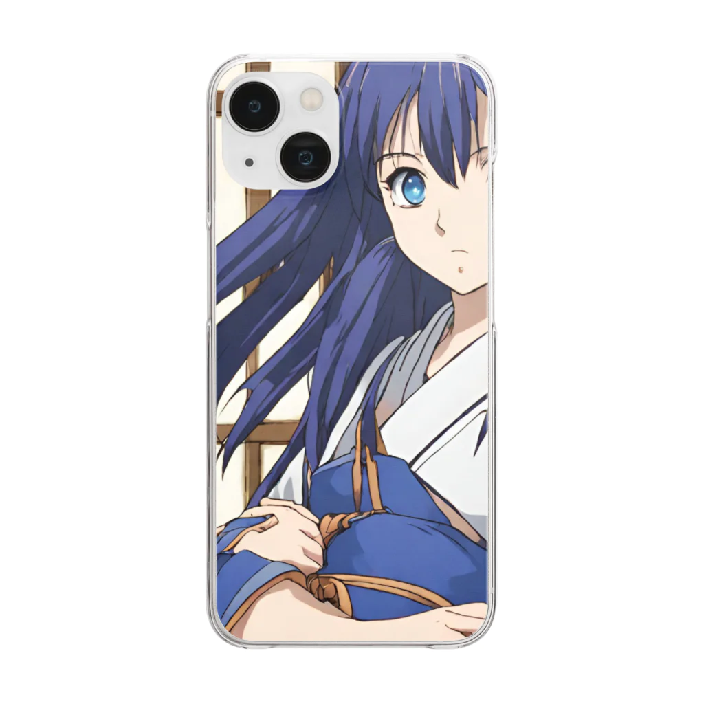 the blue seasonの野村 みさき Clear Smartphone Case