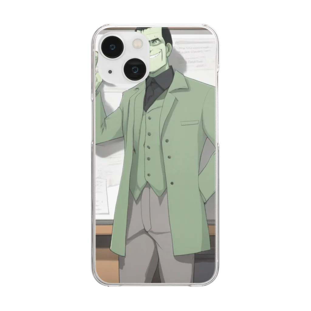 RyosukeYamamotoのフランクなシュライン Clear Smartphone Case