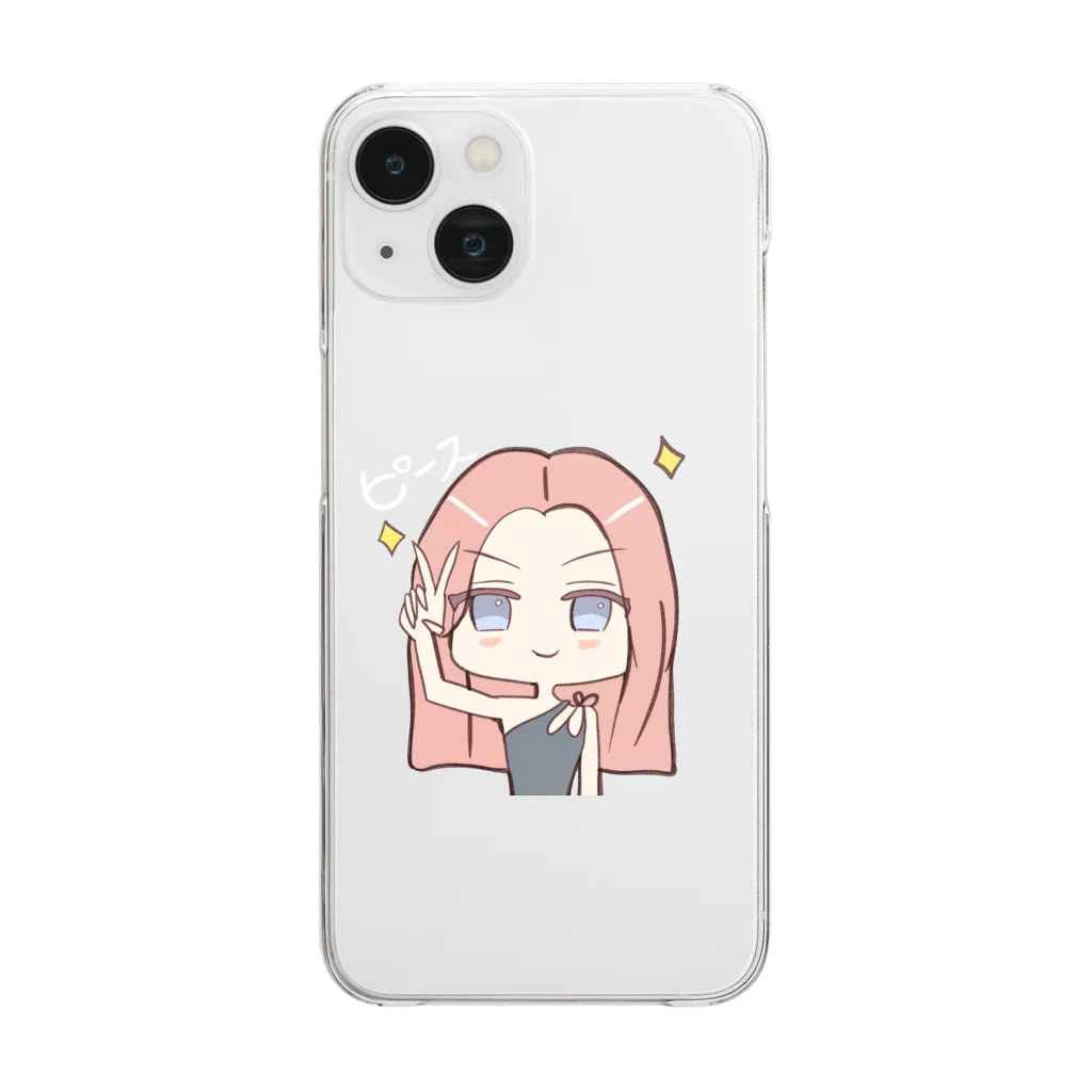 太陽のどや顔シャオティン Clear Smartphone Case