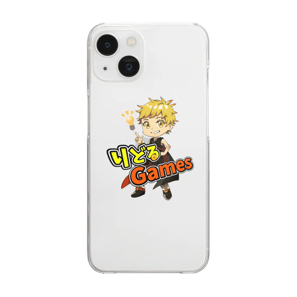 りどるGamesグッズのりどるGamesグッズ Clear Smartphone Case