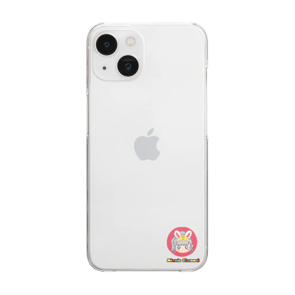 🍓みにーちゃんねるグッズショップ🍓のYouTubeアイコンMinnie Clear Smartphone Case