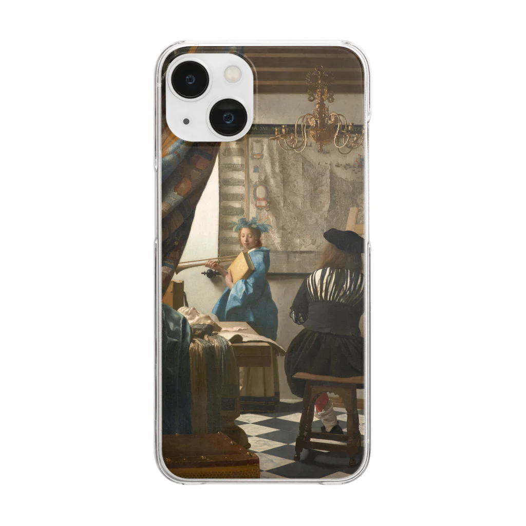 世界美術商店の絵画芸術 / The Art of Painting Clear Smartphone Case