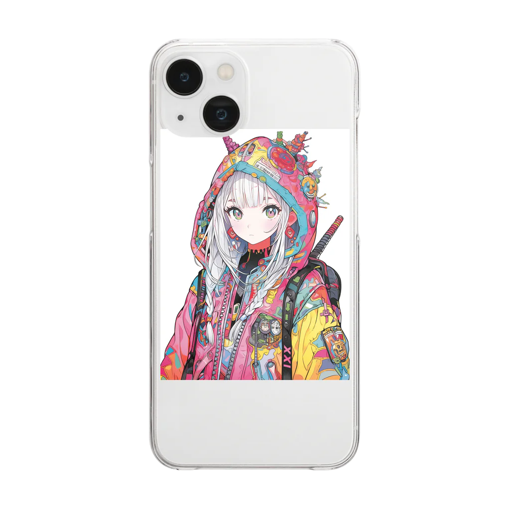 ほしぞら ねむのennui Clear Smartphone Case