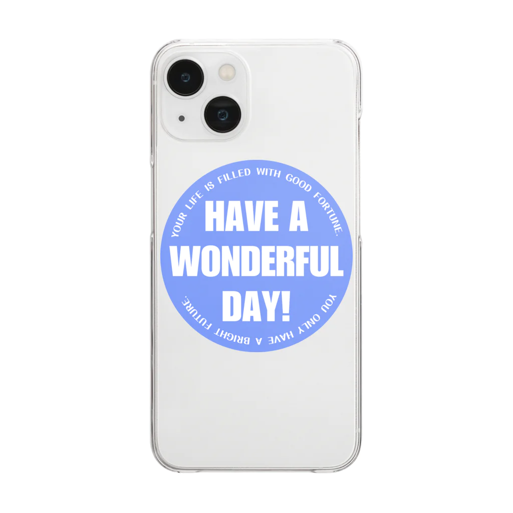 kazu_gの素晴らしい一日を！1 Clear Smartphone Case