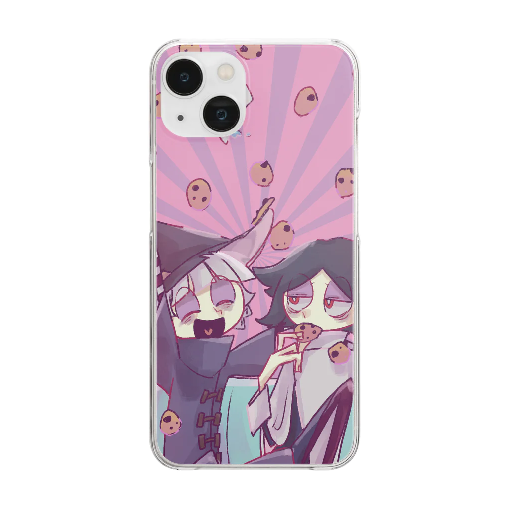 🧠の🧟‍♂️Hungry grave🧟‍♀️ Clear Smartphone Case