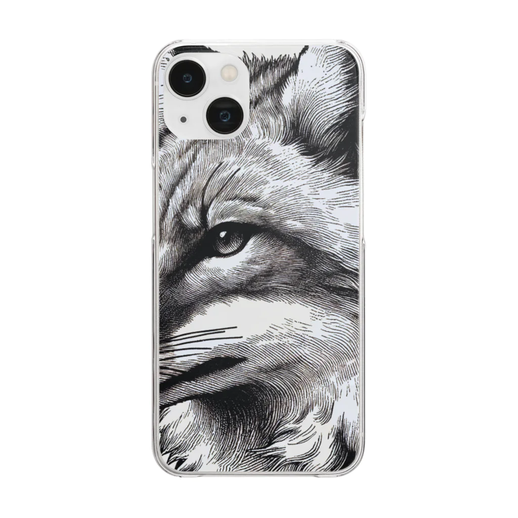 猫耳工房の猫耳工房 Clear Smartphone Case