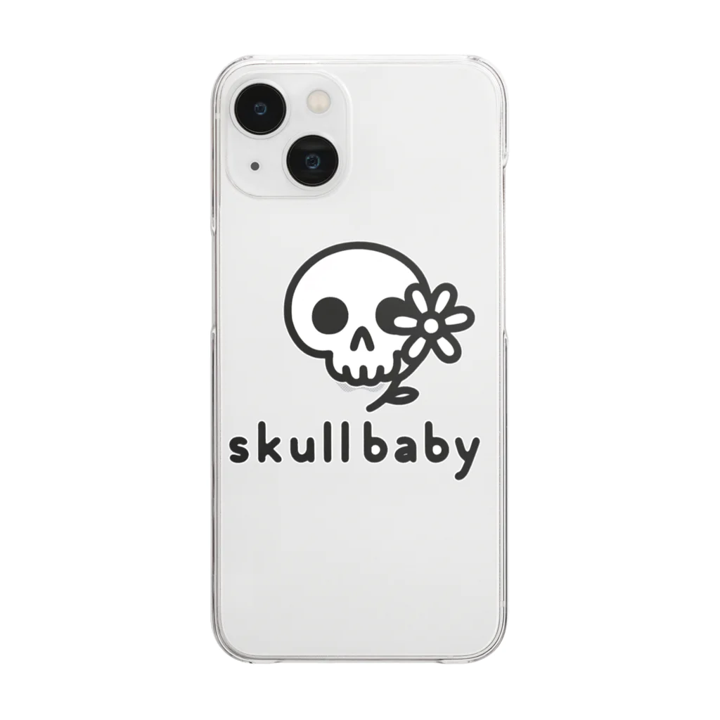 SKULL BABY 〜スカルベイビー〜のキュートで可愛いSKULLBABY クリアスマホケース