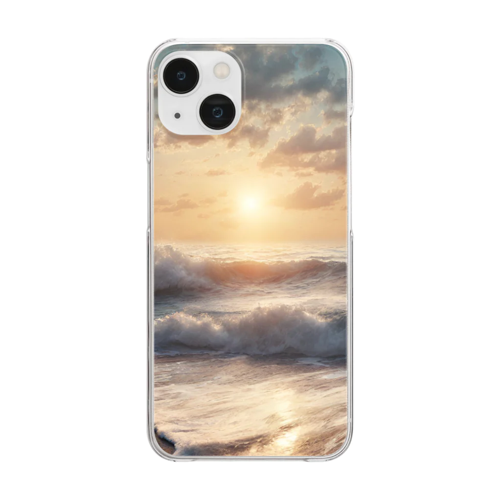 130yの綺麗な海 Clear Smartphone Case