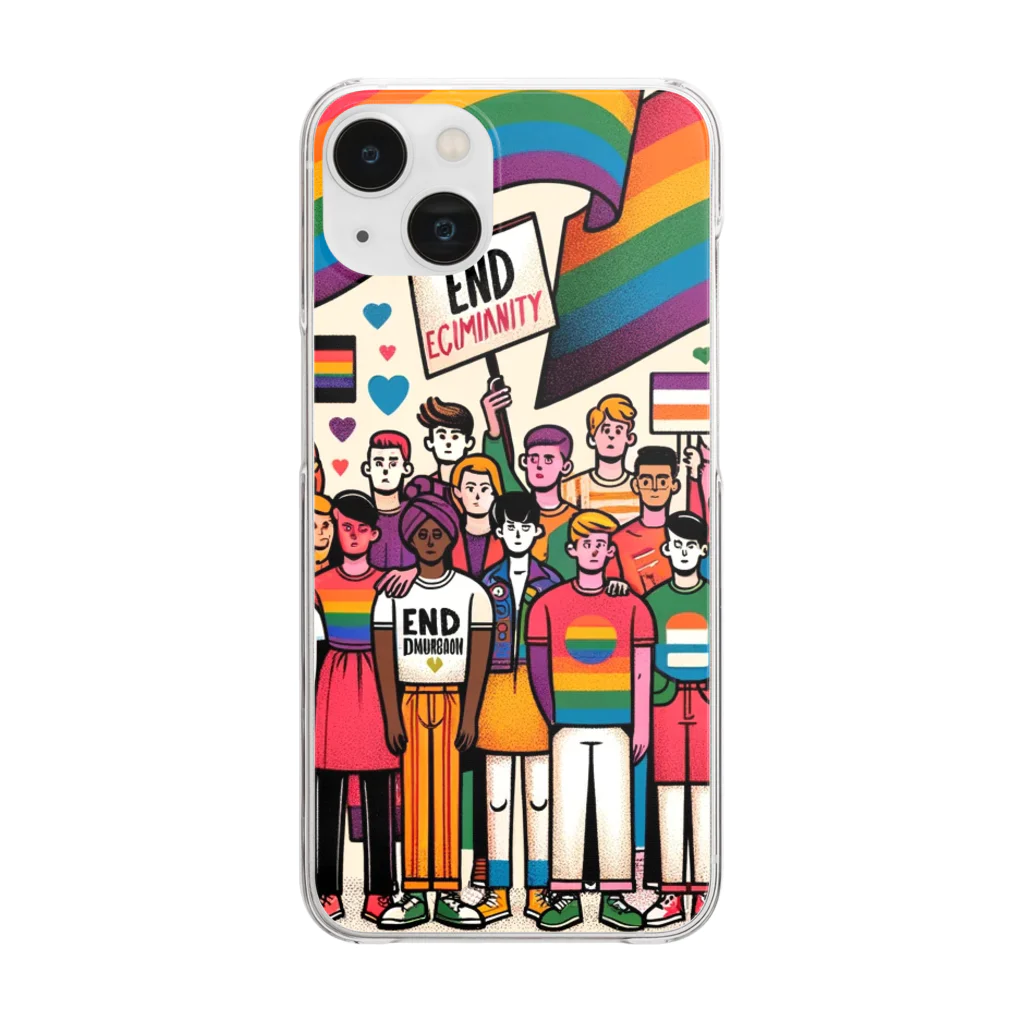 まさききさまのLGBT多様性 Clear Smartphone Case