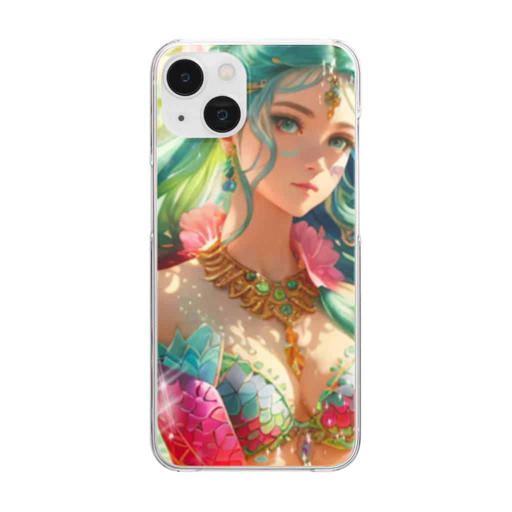 💖宇宙整体♪🌈♪こころからだチャンネル♪💖の美と健康は　中心軸から始まる。 Clear Smartphone Case