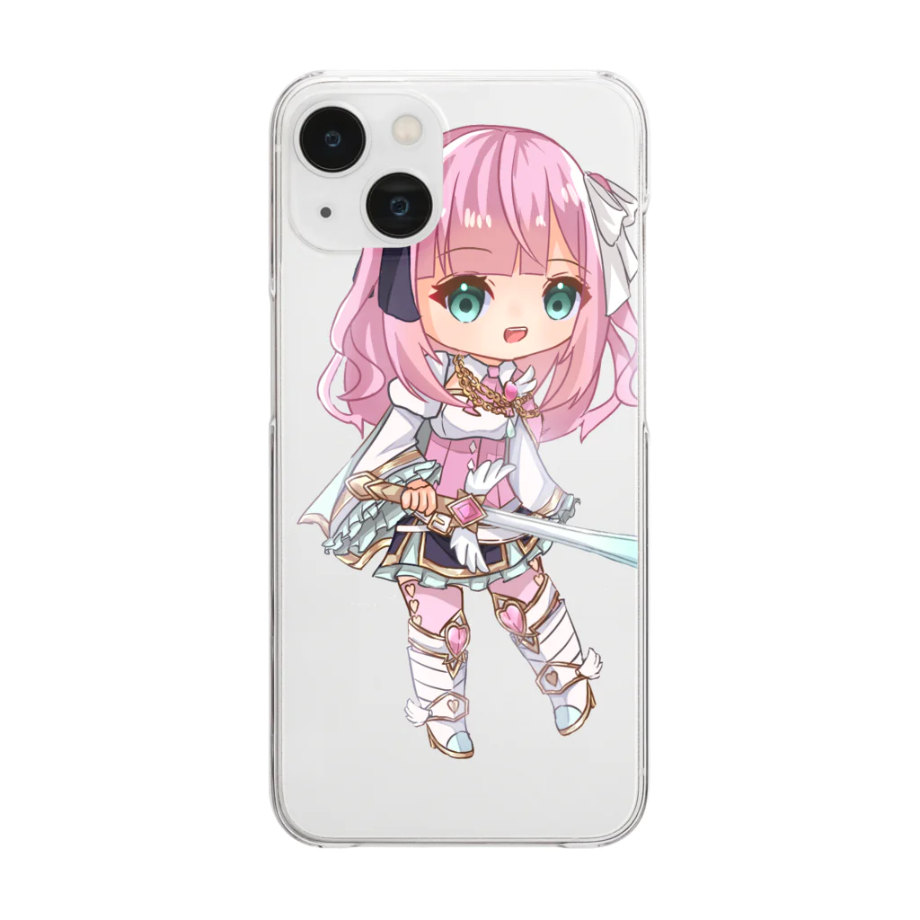 霧夢ユアの霧夢ユアSDキャラ Clear Smartphone Case