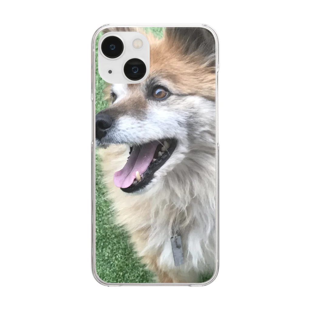 NAMAGAWAKIのうちの犬 Clear Smartphone Case