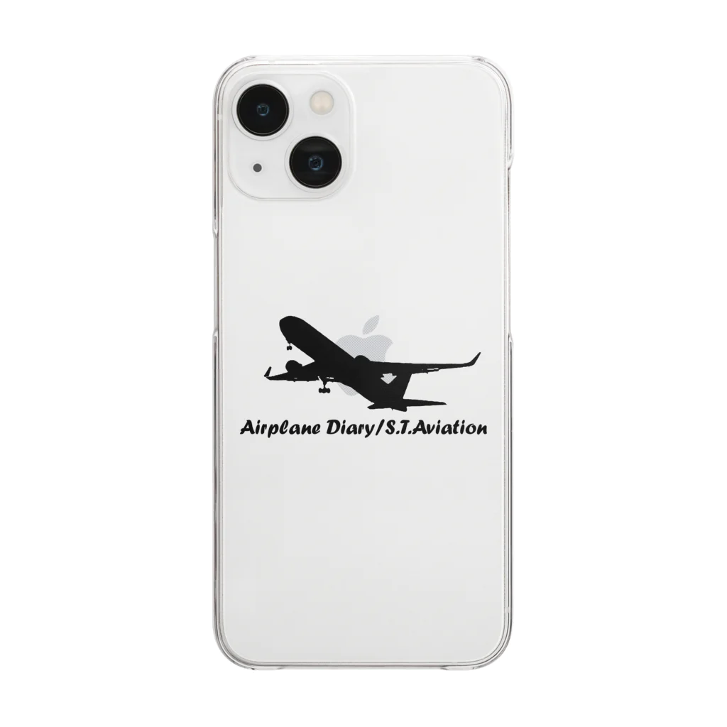 ひこうき日誌/s-t-aviationのS.T.Aviation Clear Smartphone Case