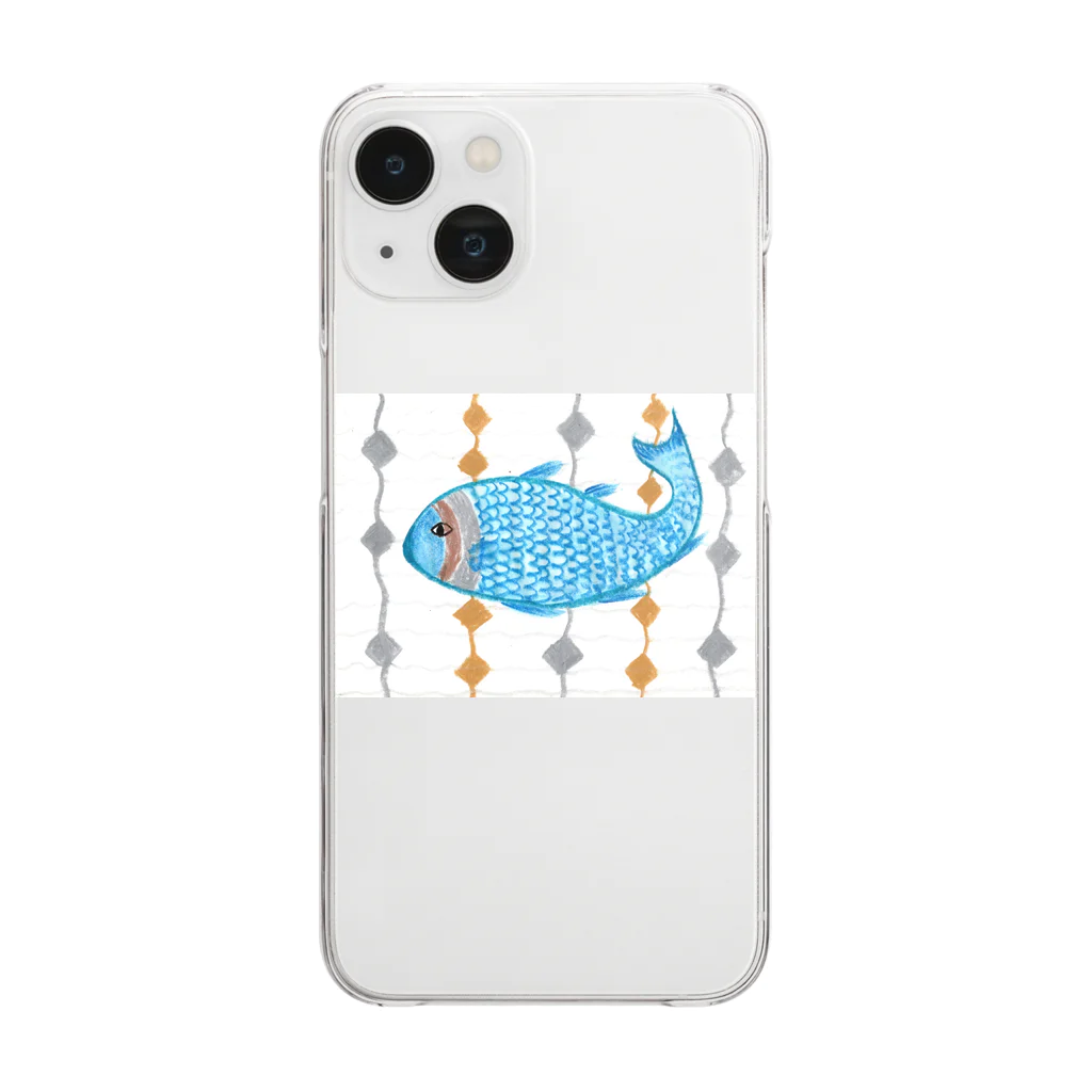 Saki's SHOPのmatsya Clear Smartphone Case