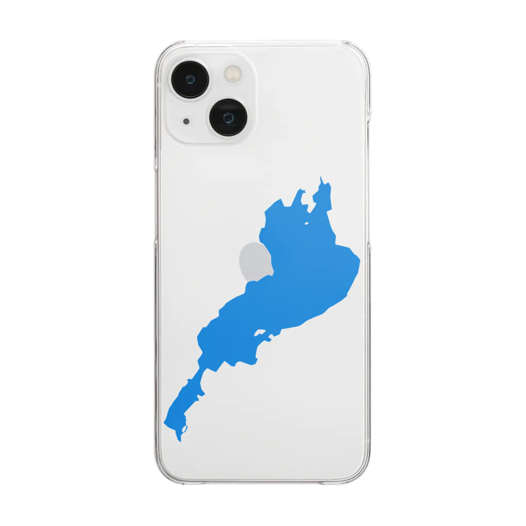 釣活の琵琶湖 Clear Smartphone Case