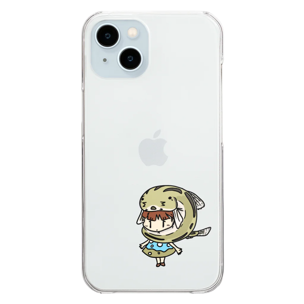 🕷Ame-shop🦇のシマ・ド嬢様 Clear Smartphone Case