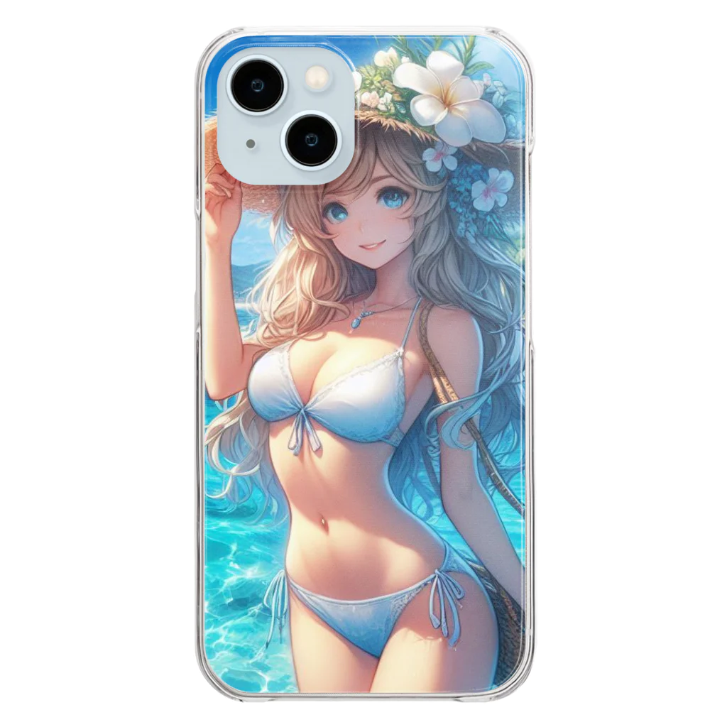 peipei319のあの夏 Clear Smartphone Case