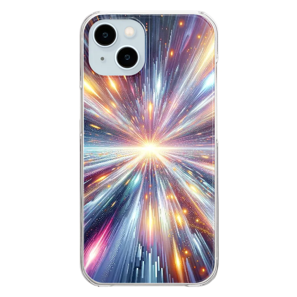 トトベス(T∴B∴M∴)🕊️の超光速スターダスト量子ワープ🛸スターシード覚醒コード Clear Smartphone Case