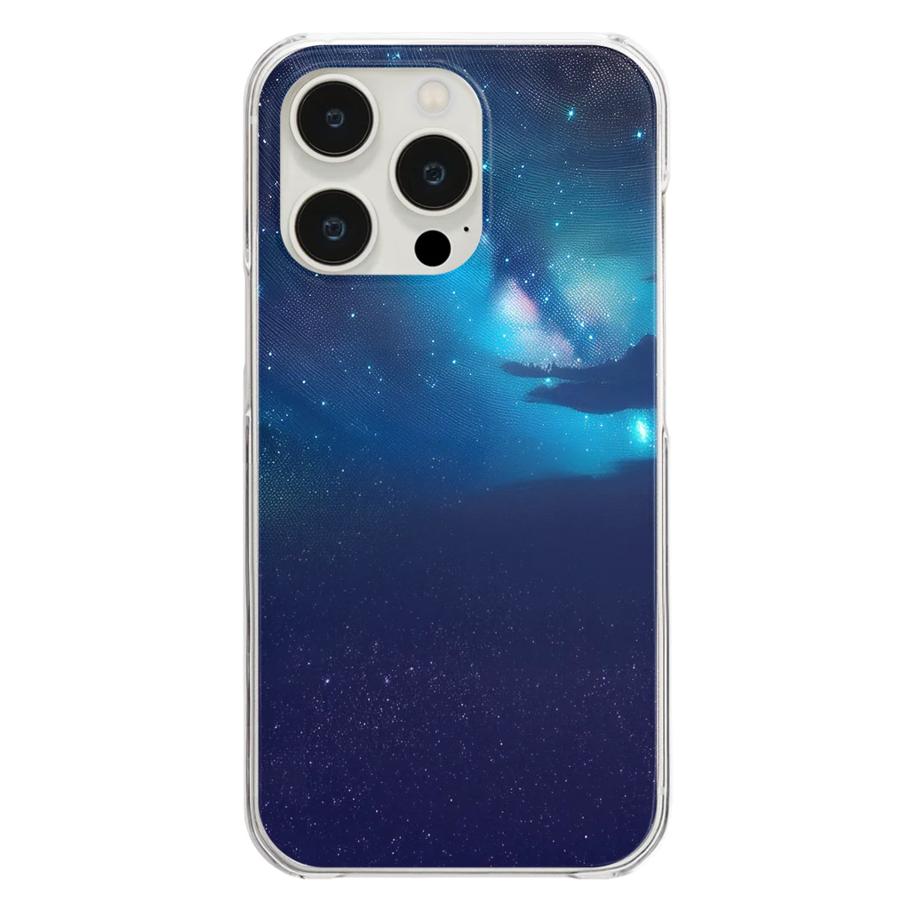 sukoyaの星降る夜 Clear Smartphone Case