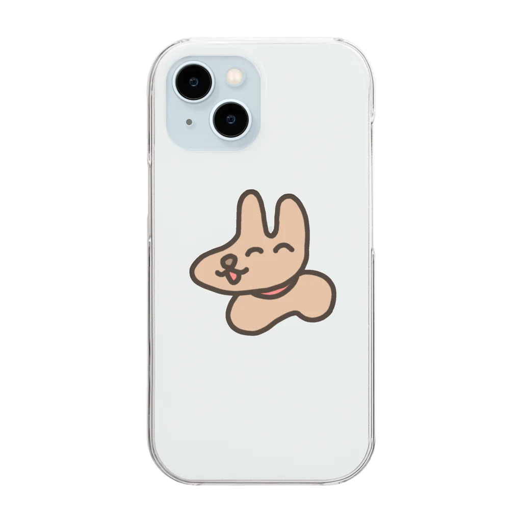 ゆるふわのゆるふわ Clear Smartphone Case