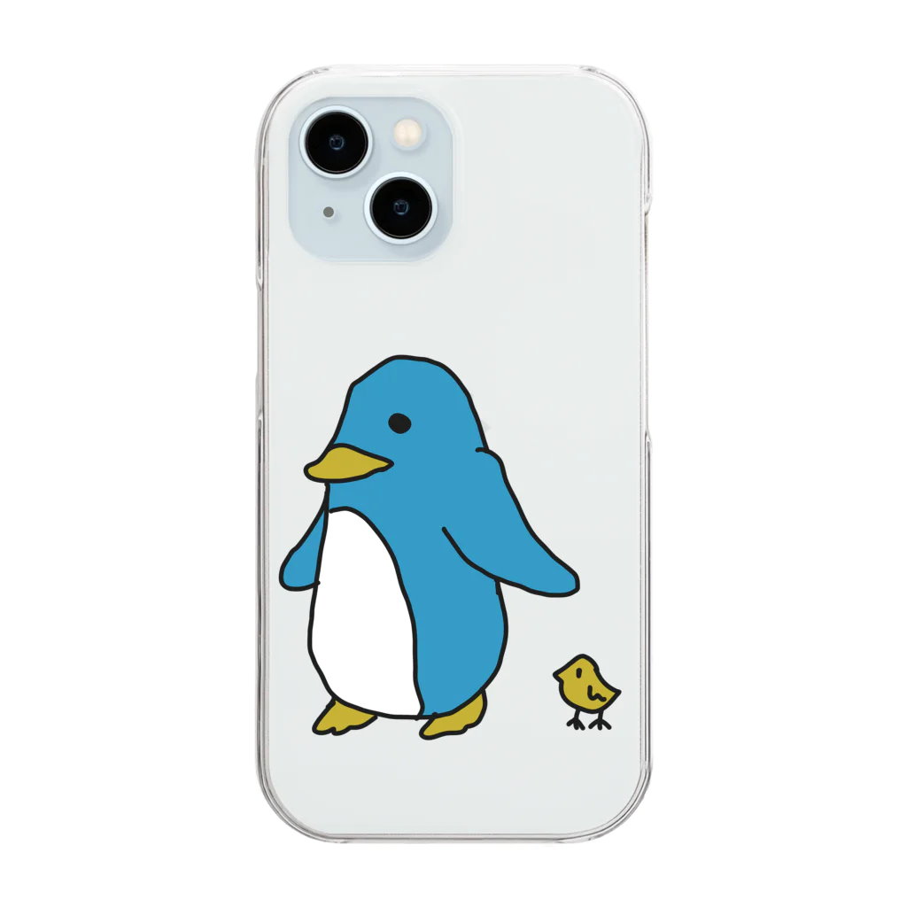 nerucoの本気のペンギンさんリベンジ Clear Smartphone Case