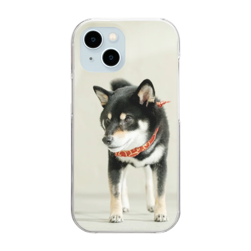 柴犬むさしの柴犬むさし Clear Smartphone Case