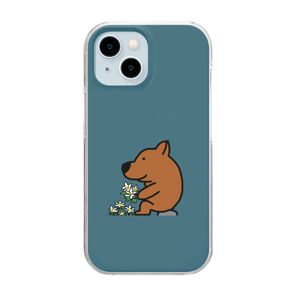 Nix de Silvaのhyggeクマのユクシン Clear Smartphone Case